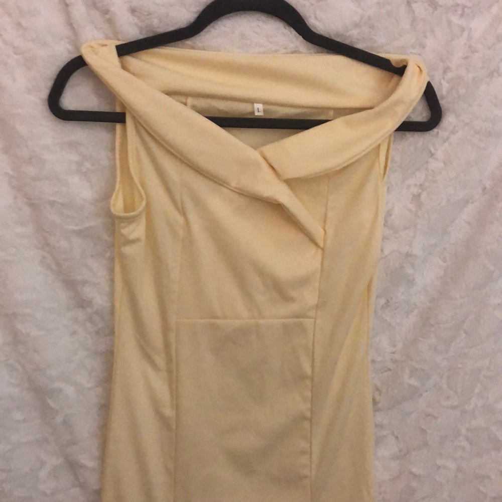 Long Yellow Dress